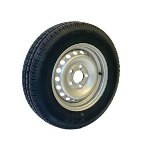 155R13C komplet hjul 5X112 (615KG)