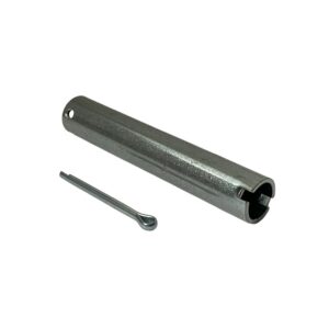 Stikaksel m/split 20x115mm.