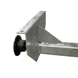 Alternative view of Løbeaksel VG7-L 1237/1567 100x4 Agados