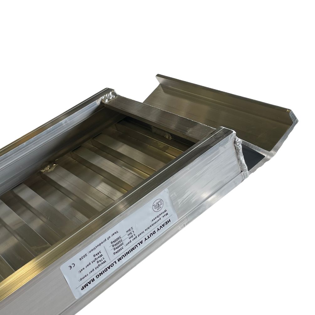 Rampesæt ALU 3500kg – 238x30 cm (Hapert/Saris) - Billede 3