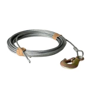 Stålwire f. håndspil Ø5,3 – L10 meter passer til spil varnr. 80210